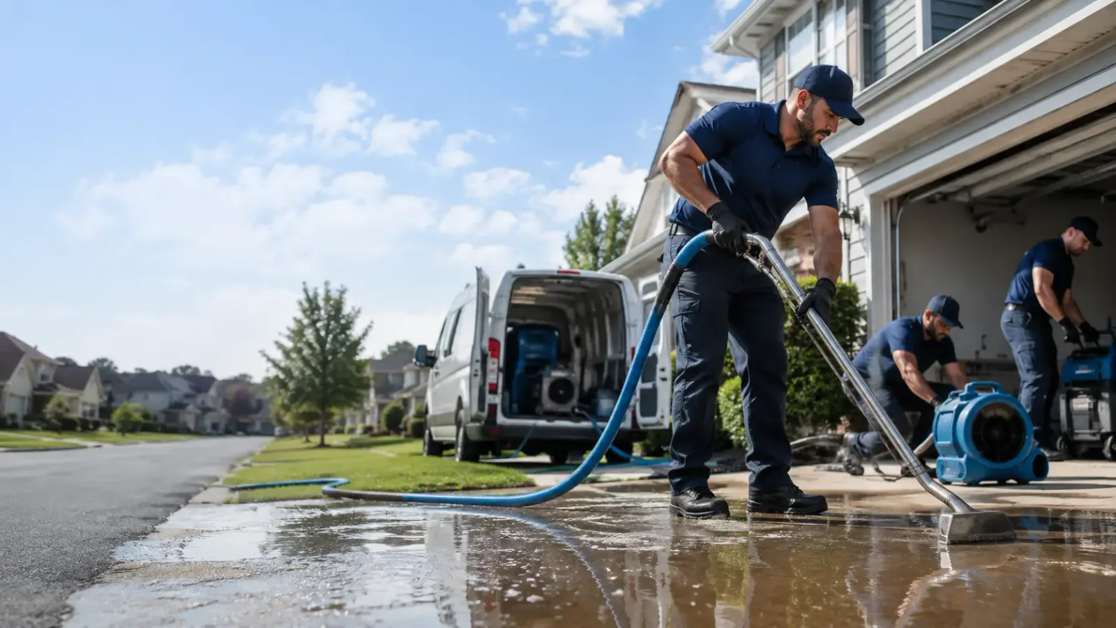 Flood Damage Restoration in Ramsay, MI